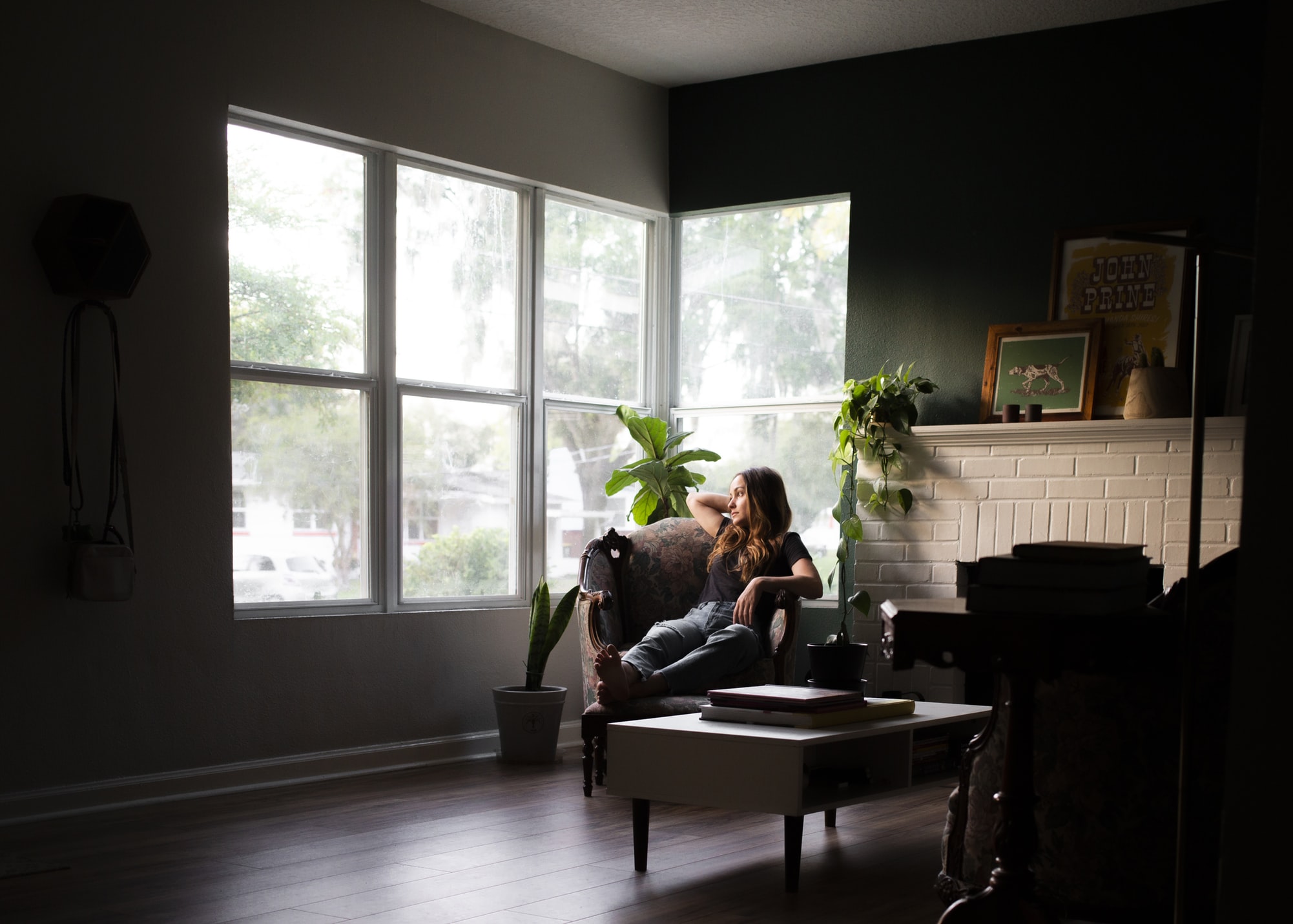 girl sitting