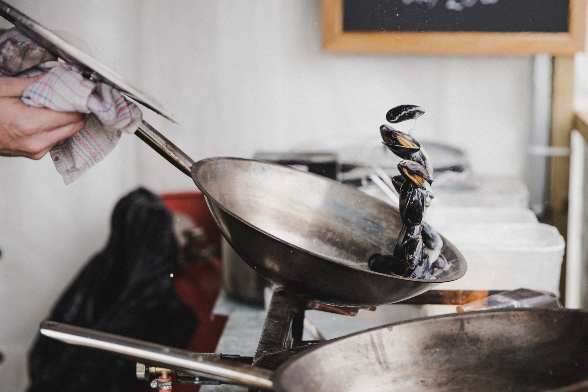 cooking sea shell