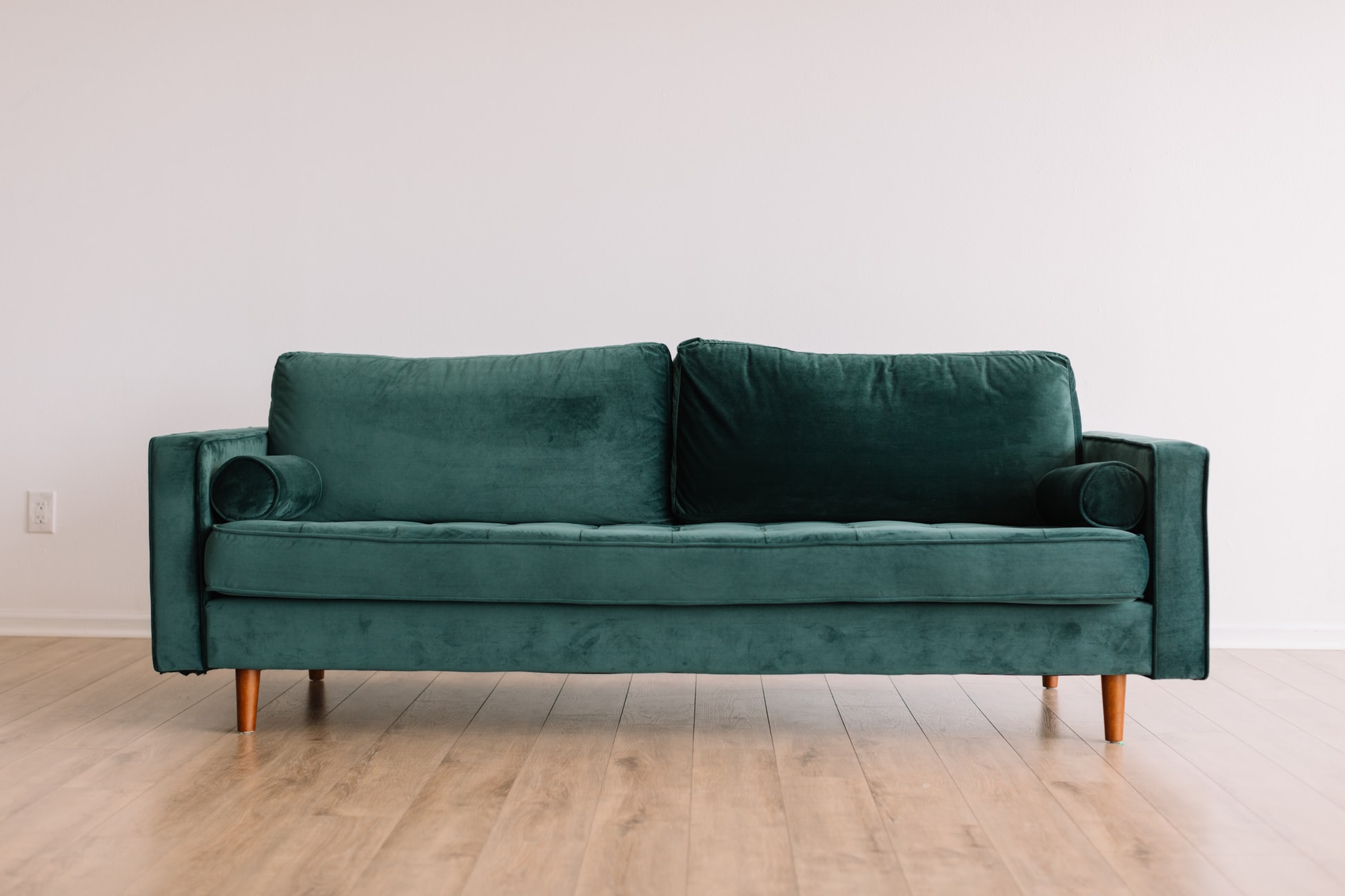 green couch