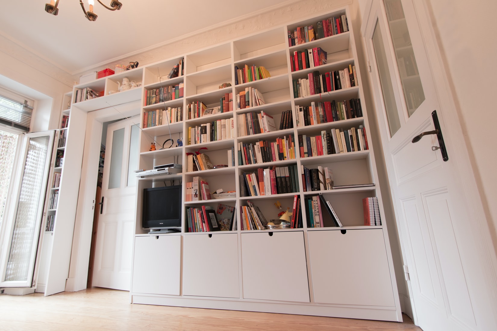 bookshelves