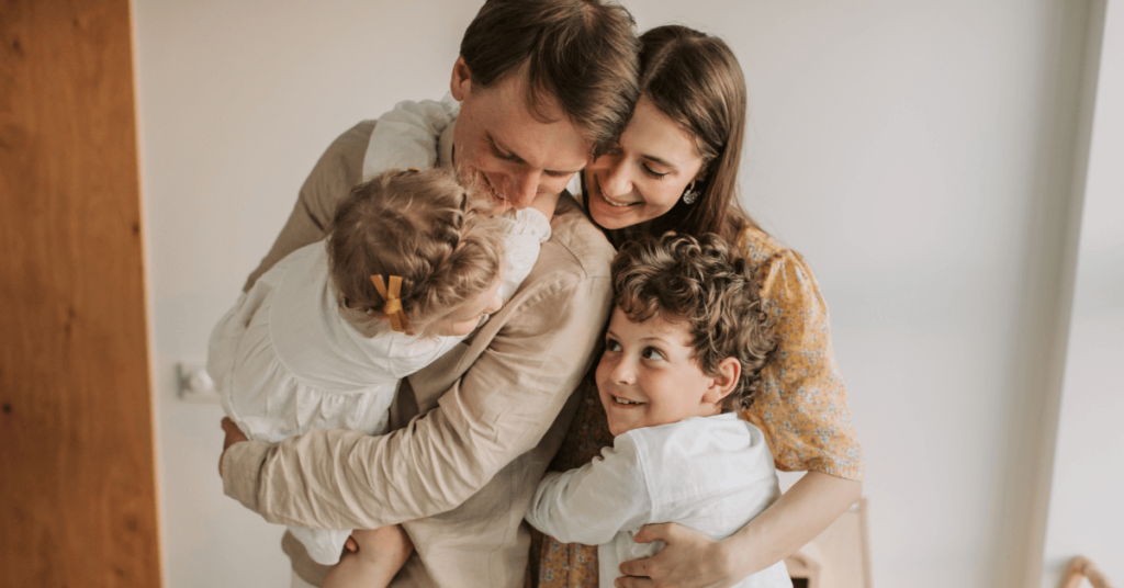 a family moves into a new home in Houston, texas