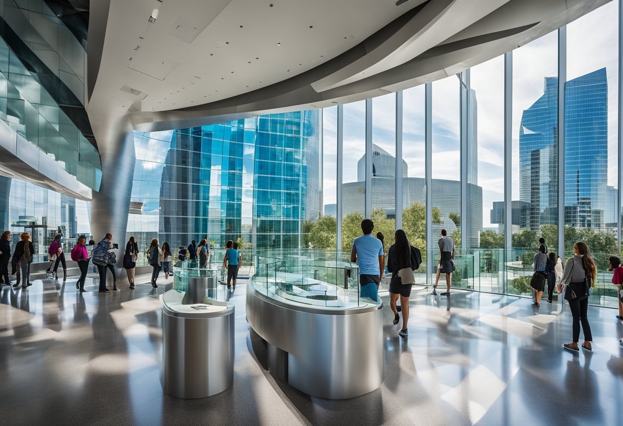 The Perot Museum of Nature and Science in Dallas, a hub of modern architecture and scientific exploration.