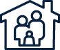 A graphic illustrating professional support for rental application processes, showing a hand holding a pen over a checklist on a clipboard.