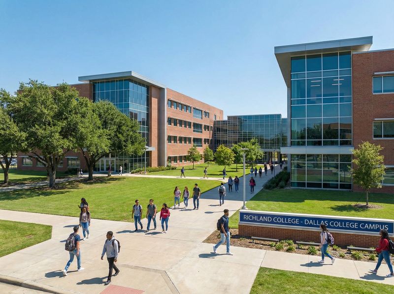 College students walking on a campus pathway