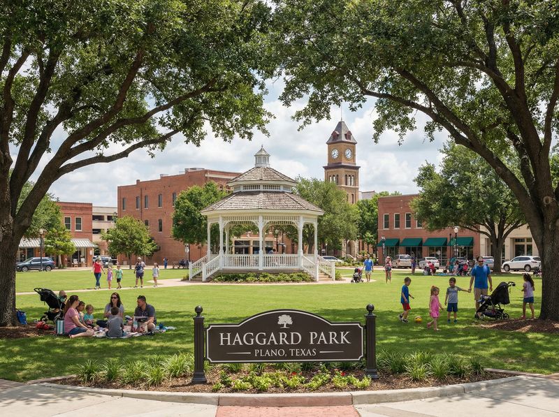 Gazebo in Haggard Park, Plano, Texas