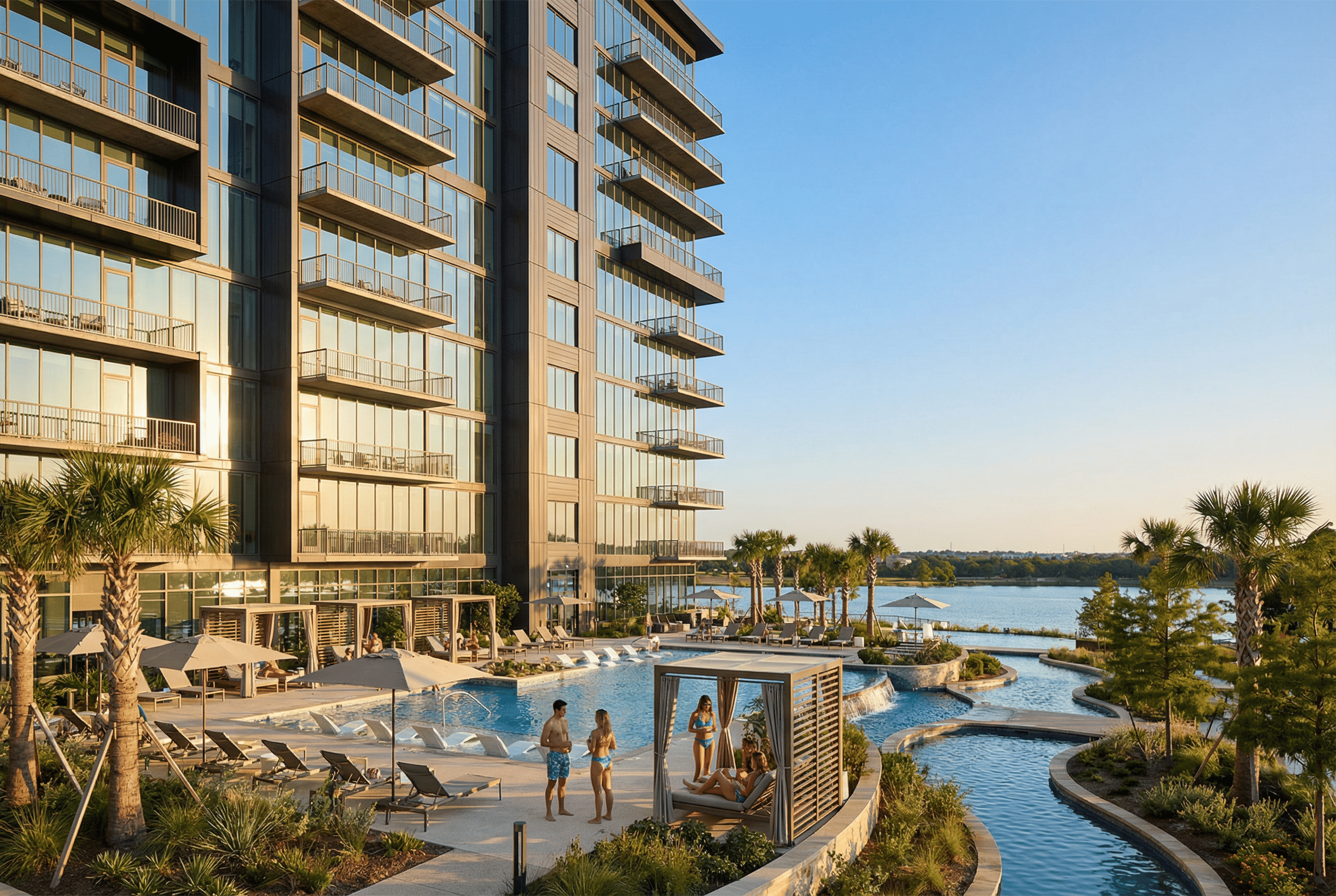 Modern apartment interior for Lake Highlands renters
