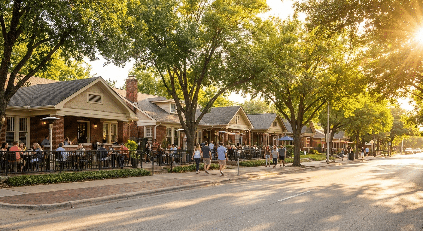 View of lower-greenville-highland-park Texas residential area