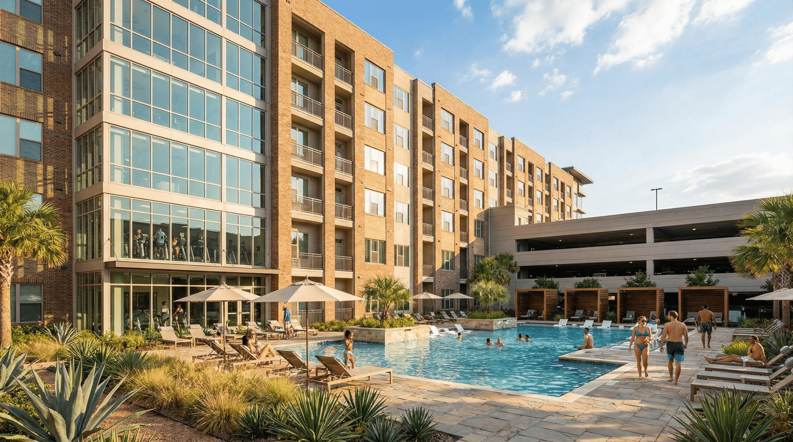 Modern apartment interior for Downtown Dallas renters