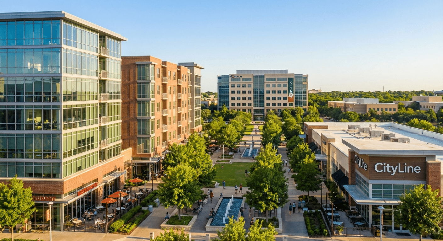 View of richardson Texas residential area