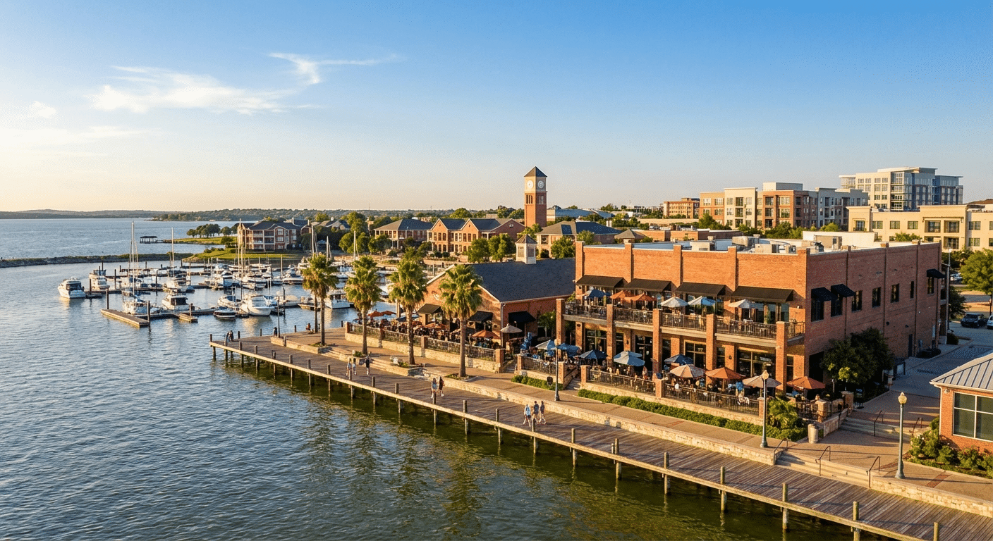 View of rockwall Texas residential area