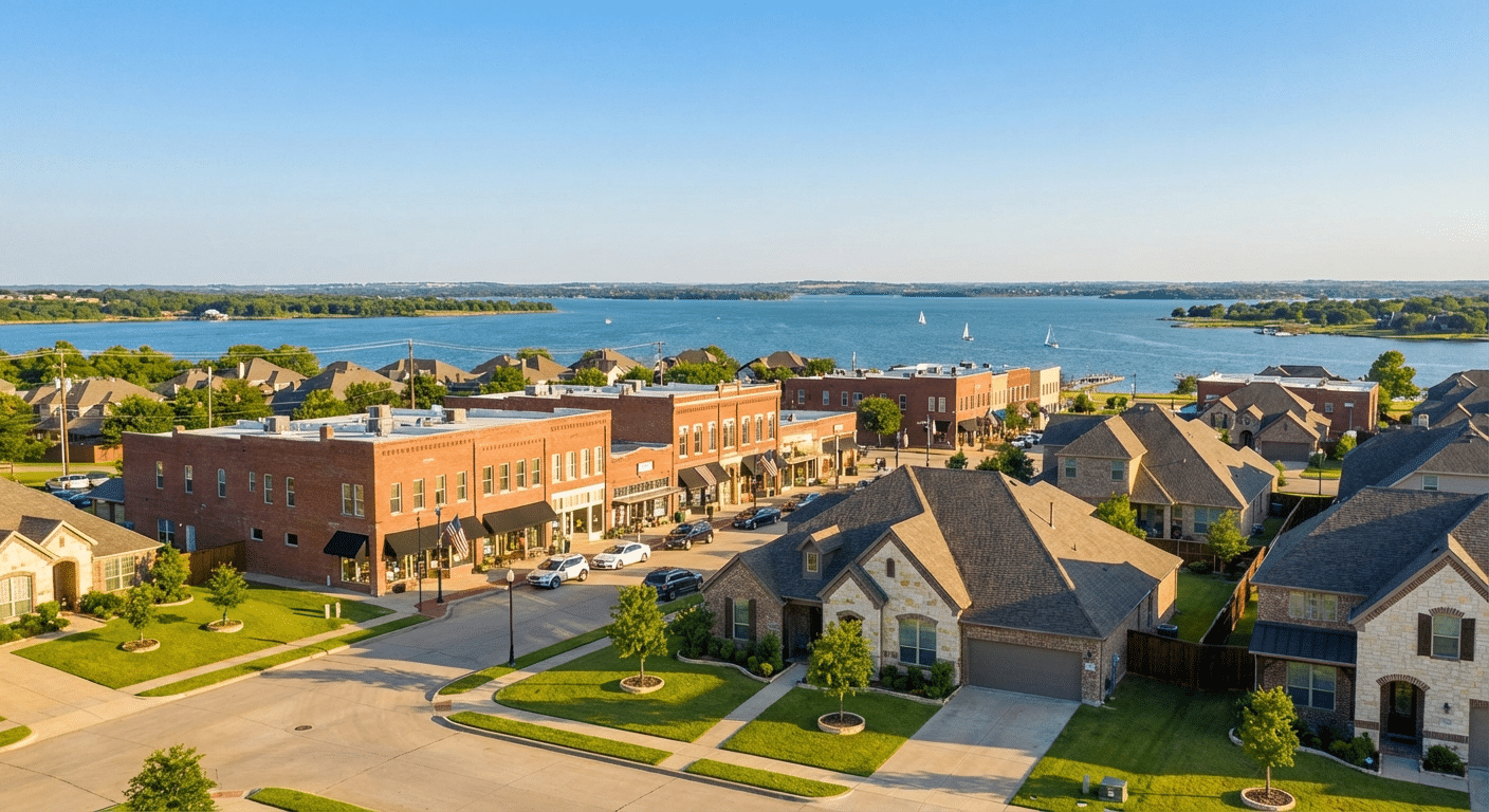 View of wylie Texas residential area
