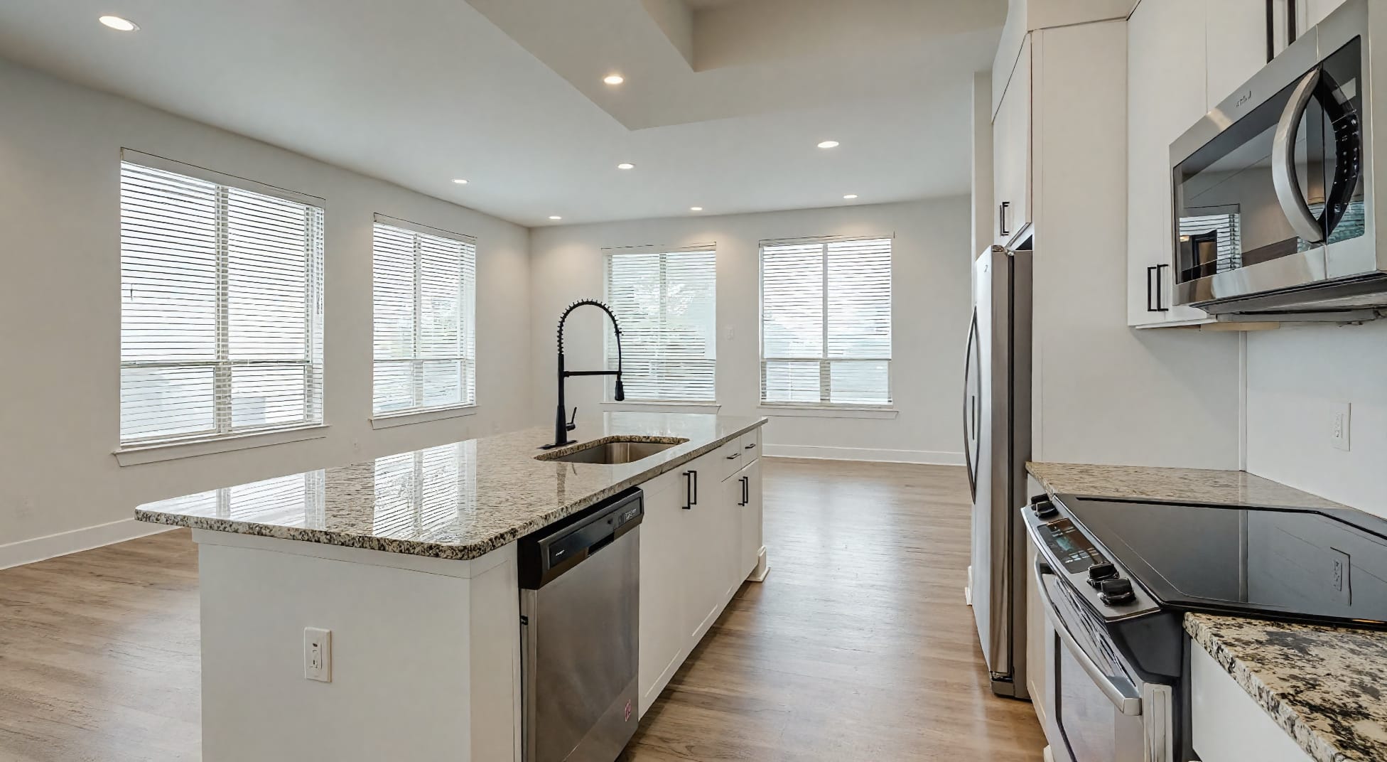 Modern apartment interior for Irving renters
