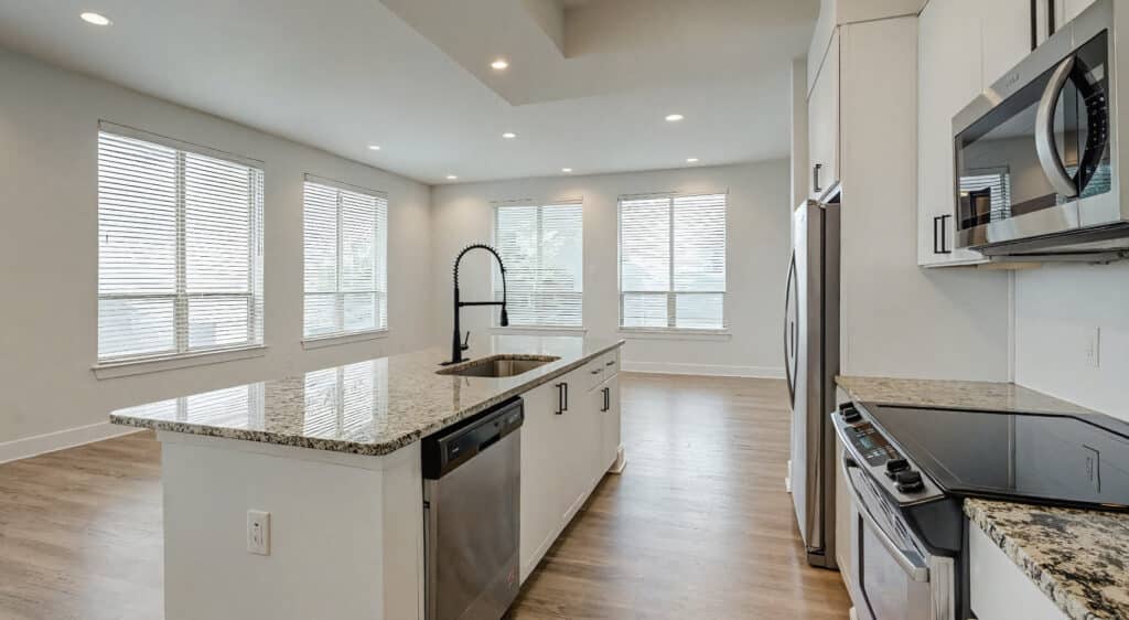 Woodside at Lake Highlands apartment interior in Dallas
